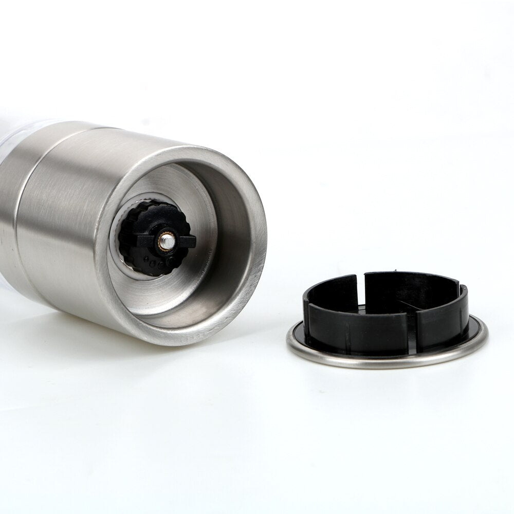 2 in 1 Stainless Steel Pepper Mill