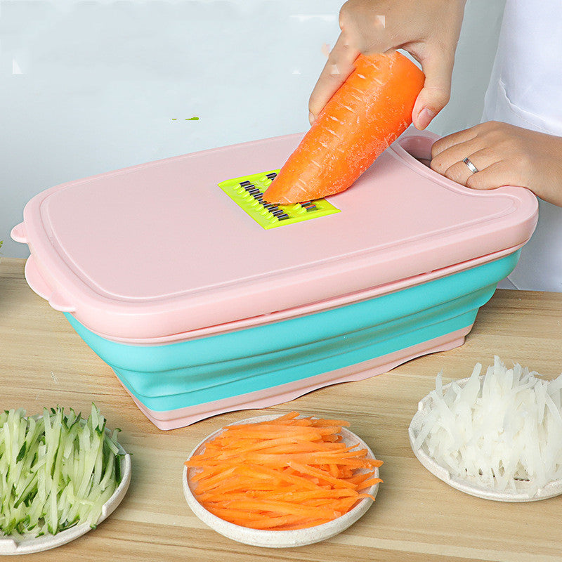 9pc Multifunction Chopping Grater Set - Pink