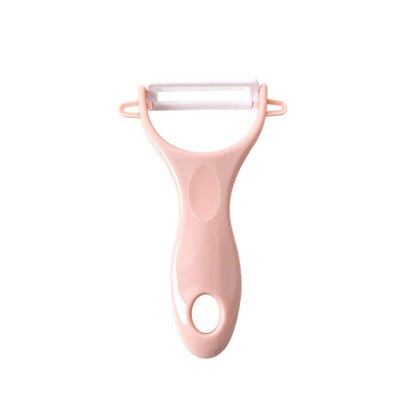 Ceramic Blade Vegetable Peeler  - Pink