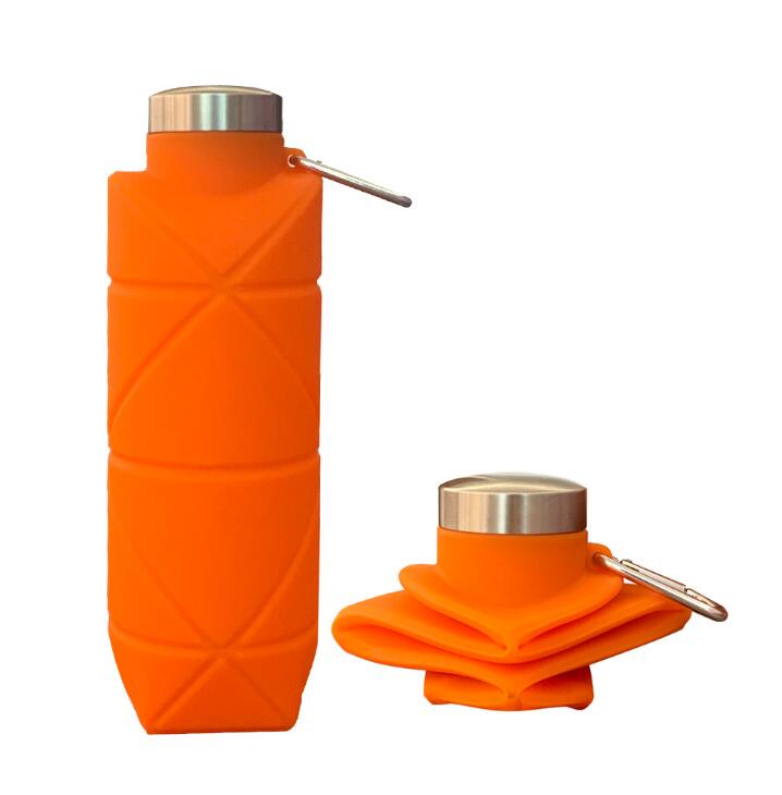 Space Saving Water Bottle - Orange