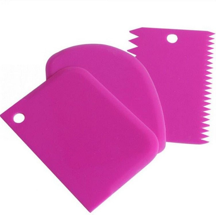 3 Pcs Cake Comb Set