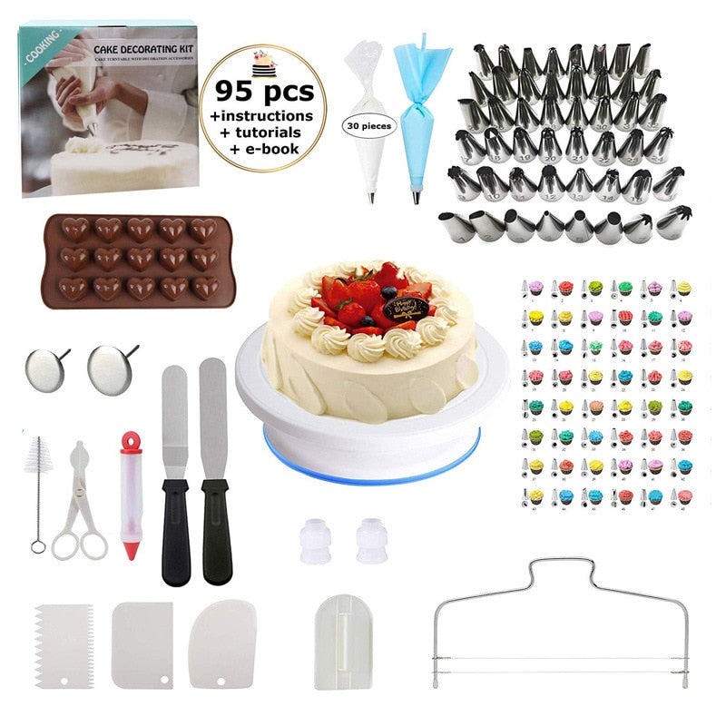 All In One Cake Decorating Tool Set