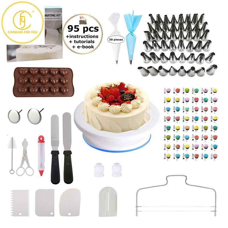 All In One Cake Decorating Tool Set