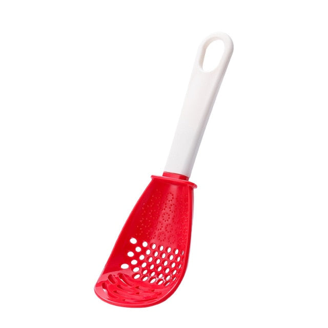 Multifunctional Kitchen Spoon - Red