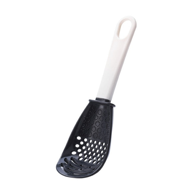 Multifunctional Kitchen Spoon - Black
