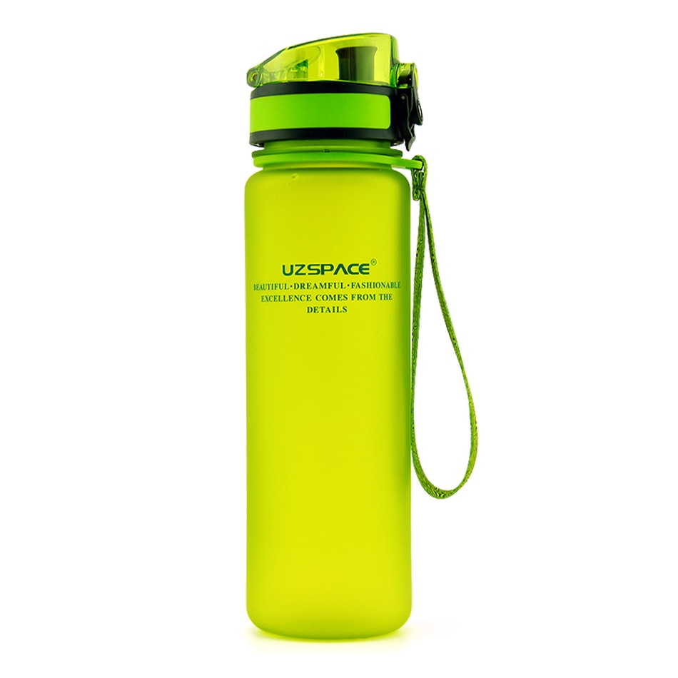 Colorful Sports Water Bottle - Yellow