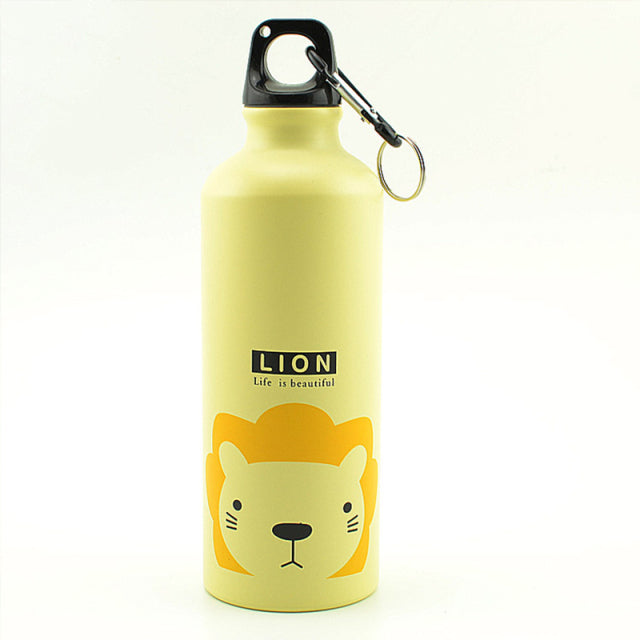Adorable Animal Themed Water Bottles - Lion