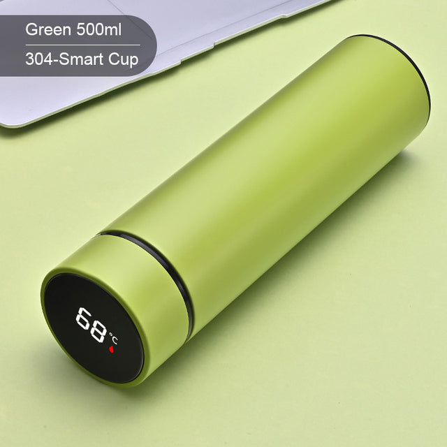 Intelligent Water Bottle/Thermos - Green