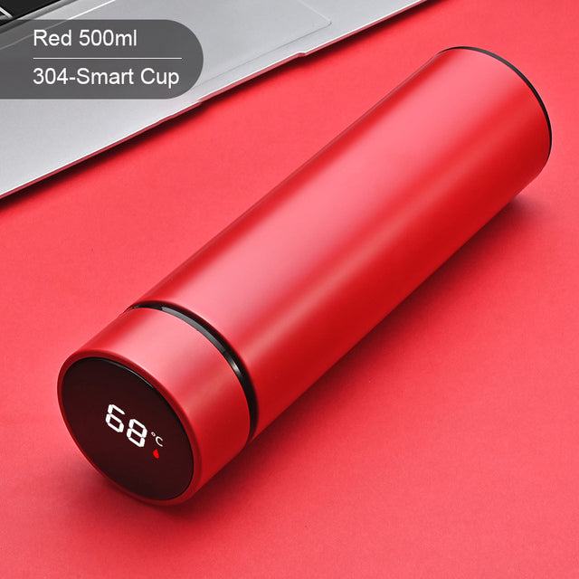 Intelligent Water Bottle/Thermos - Red