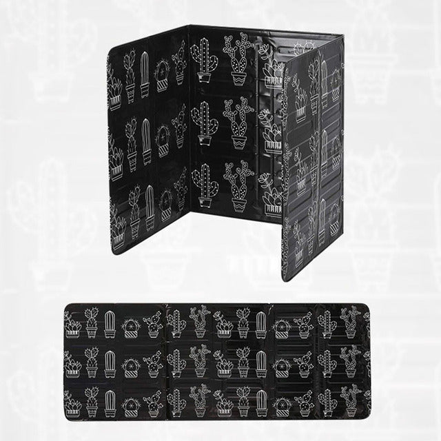Decorative Splash Proof Splatter Screen for Stove - Black