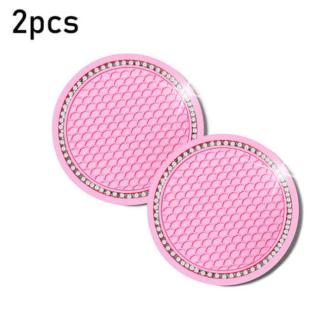 Non-slip Car Coaster - Pink