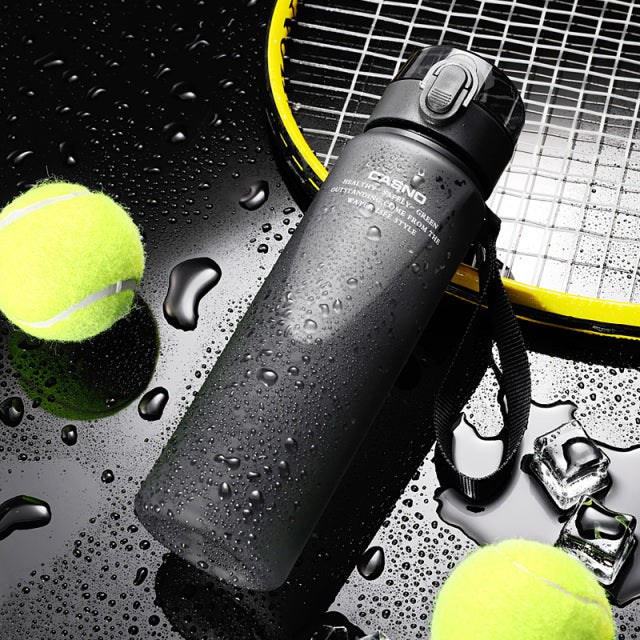 Frosted Water Bottle - Grey