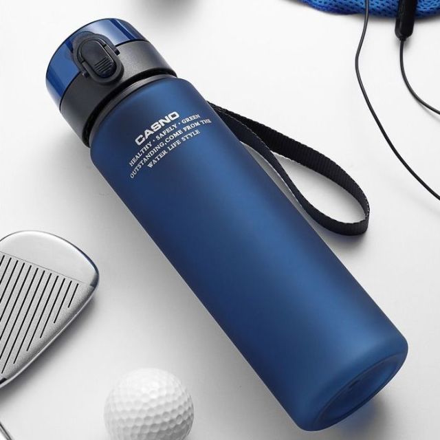 Frosted Water Bottle - Blue