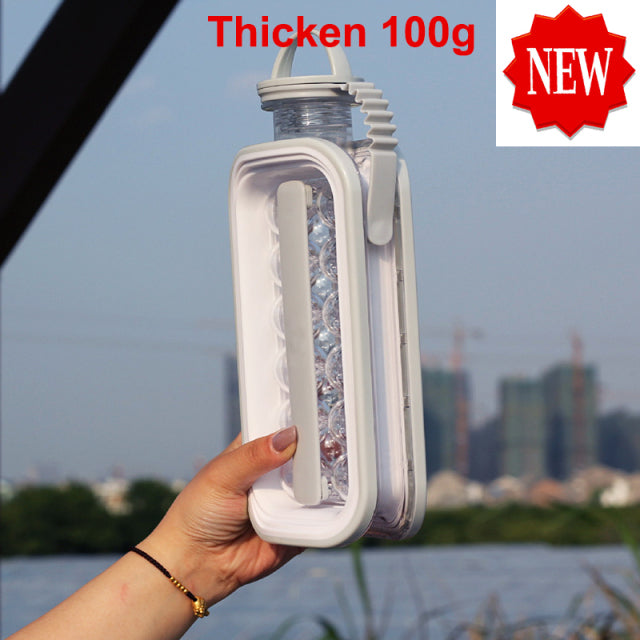 2 in 1 Ice Ball Maker and Drink Bottle