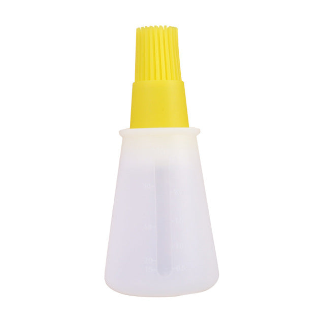 Portable Oil Bottle Brush - Yellow