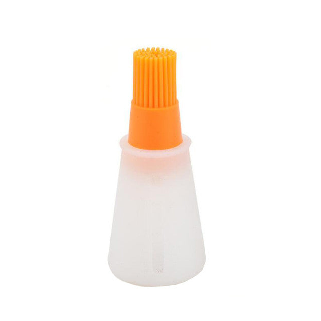 Portable Oil Bottle Brush - Orange