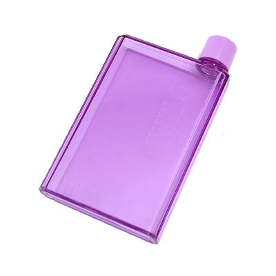Flat Water Bottle - Purple