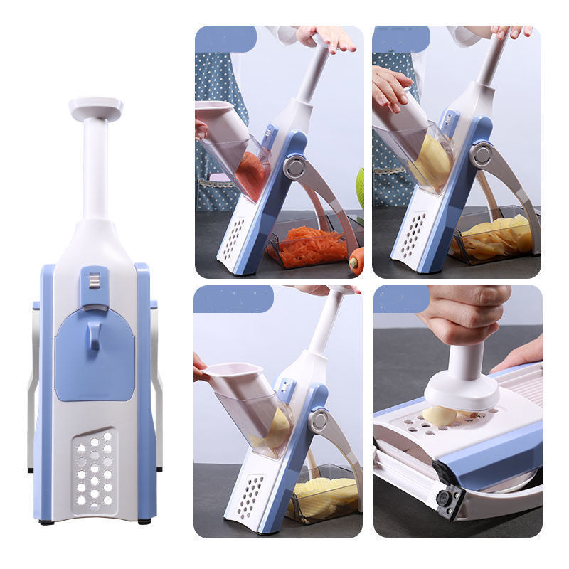 Multifunctional  Vegetable Cutter - Blue