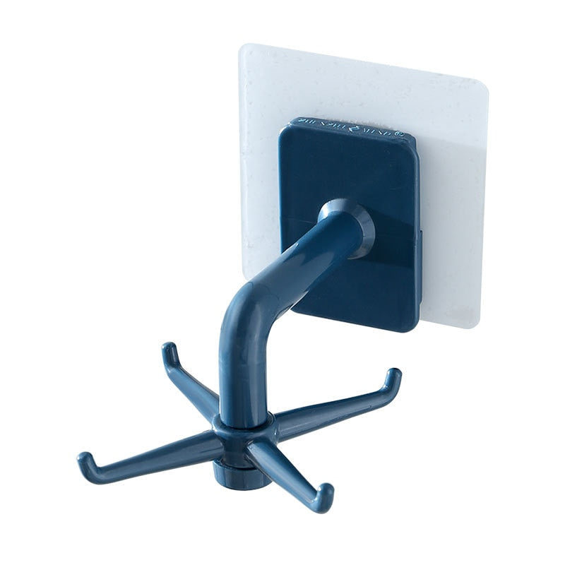 Rotating Kitchen Hook Organizer - Blue