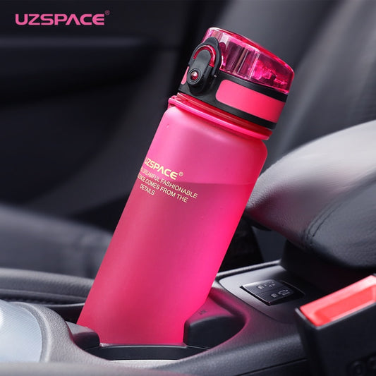 Colorful Sports Water Bottle - Pink