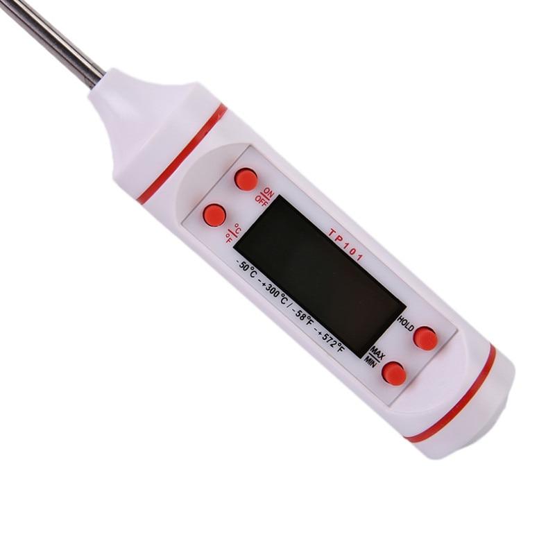 Digital Probe Thermometer - White