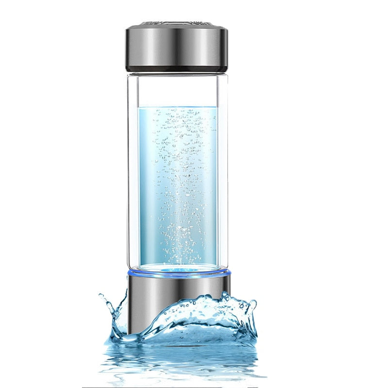 Compact Hydrogen Producing Water Bottle