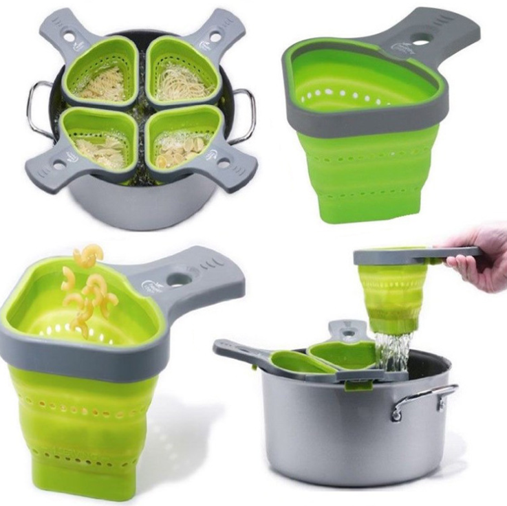 Collapsible Heat-resistant Colander