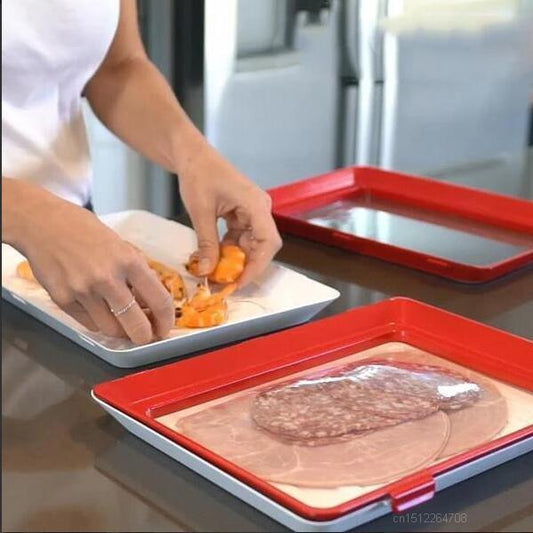 Reusable Food Preservation Tray