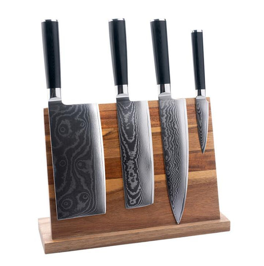 Solid Wood Magnetic Knife Holder