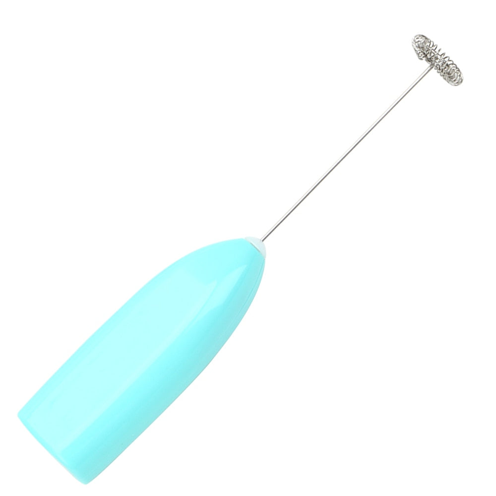 Portable Milk Frother & Egg Beater - Blue