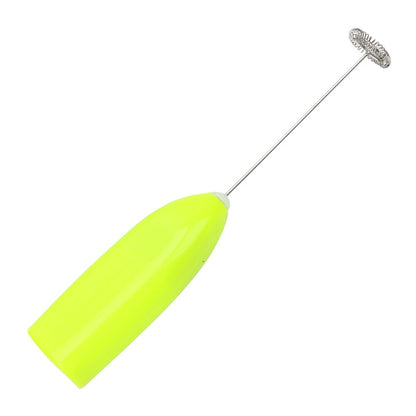 Portable Milk Frother & Egg Beater - Yellow