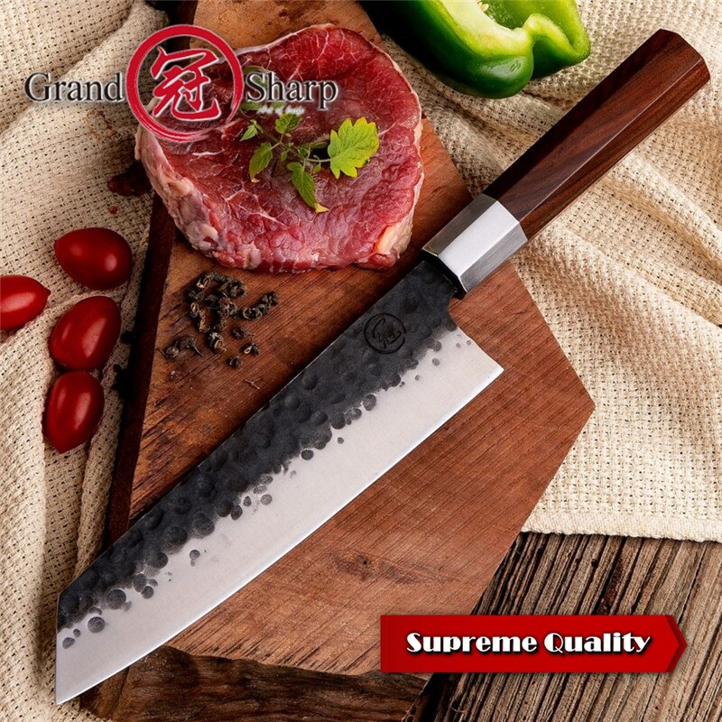 4 Pcs High Performance Carbon Chef Knives