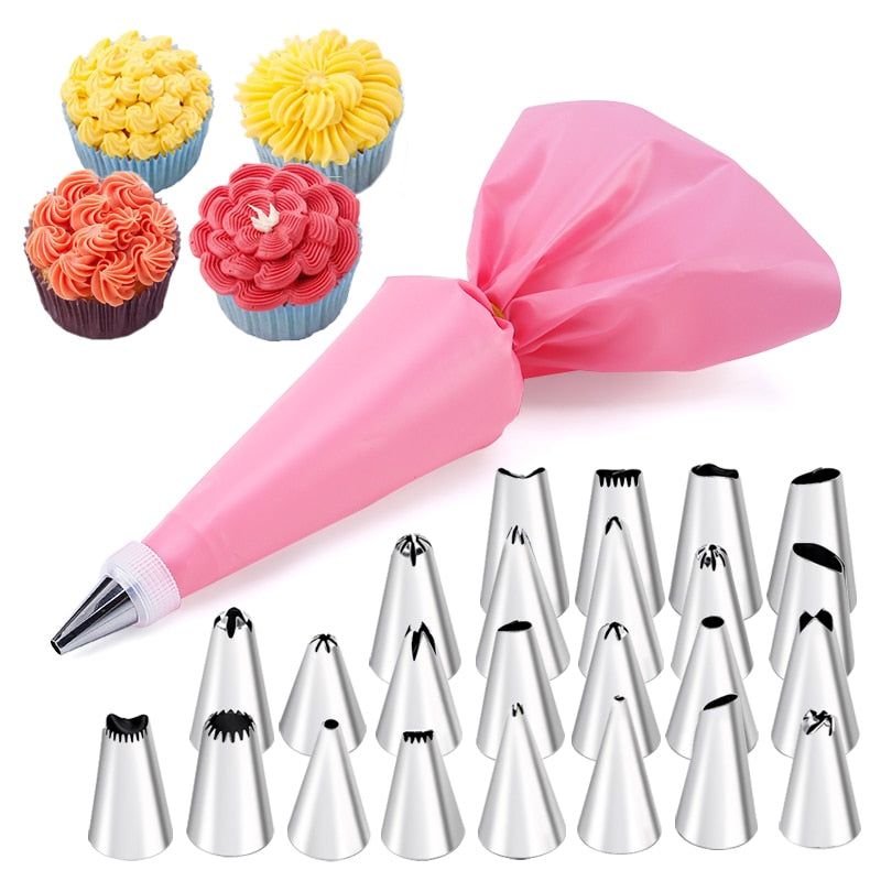 Cake Decorating Starter Kit - Pink