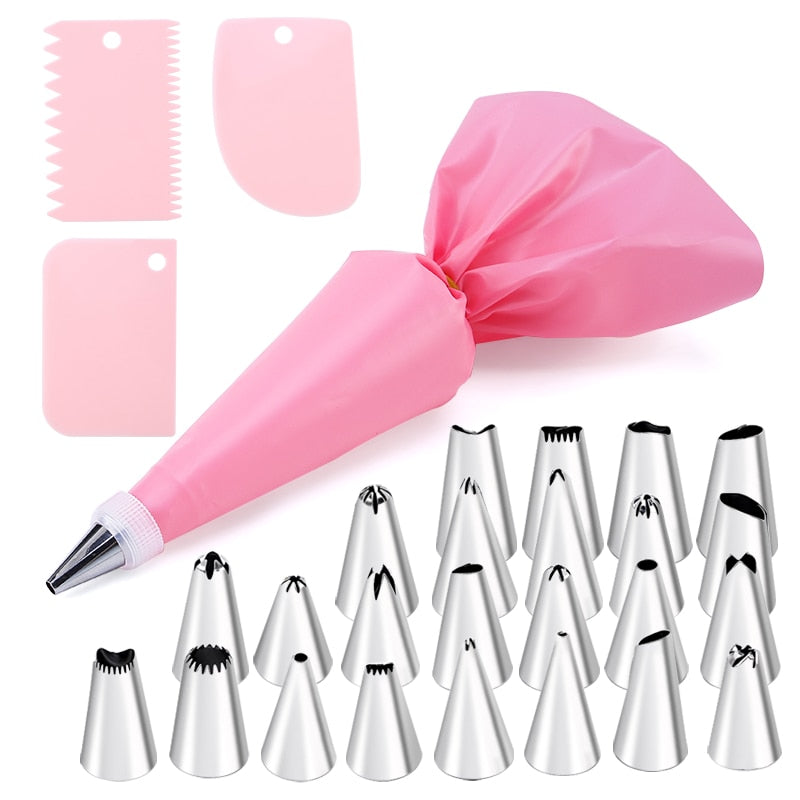 Cake Decorating Starter Kit - Pink