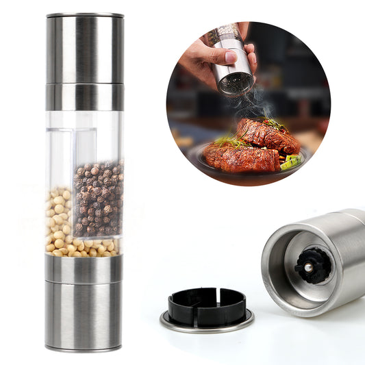 2 in 1 Stainless Steel Pepper Mill