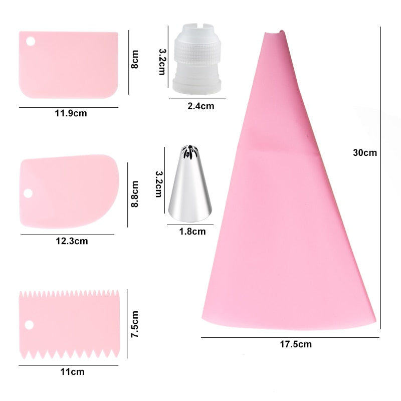 Cake Decorating Starter Kit - Pink