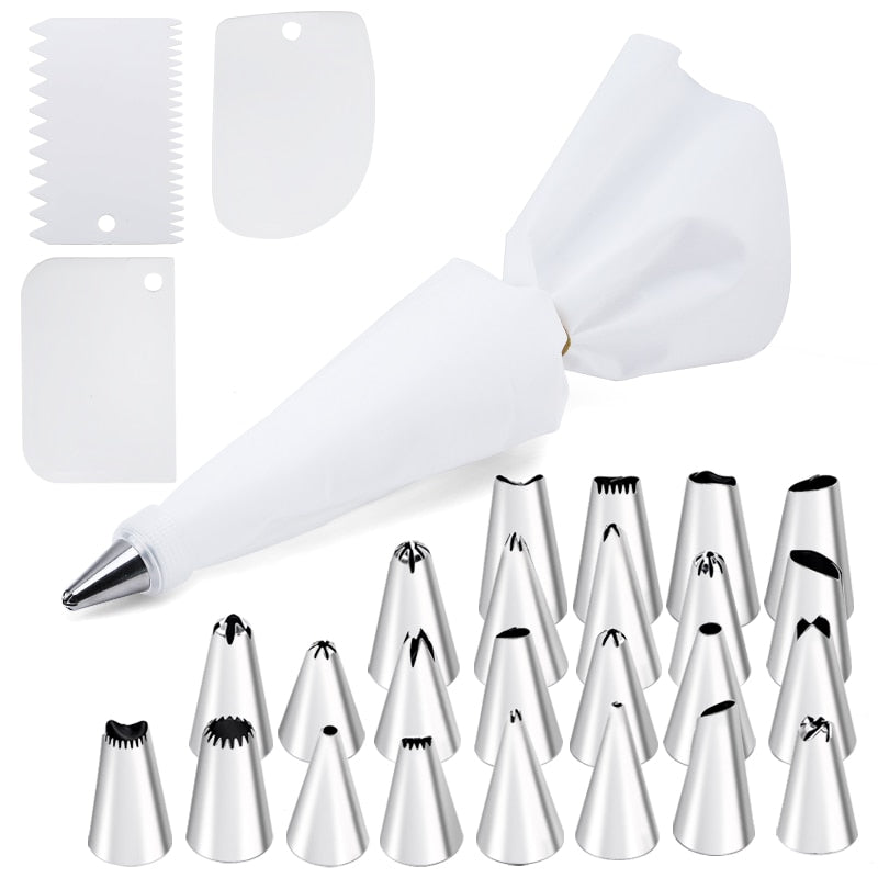 Cake Decorating Starter Kit - White