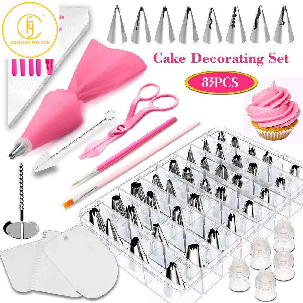 Cake Decorating Kit Baking Tools Rotating Cake Turntable - Temu