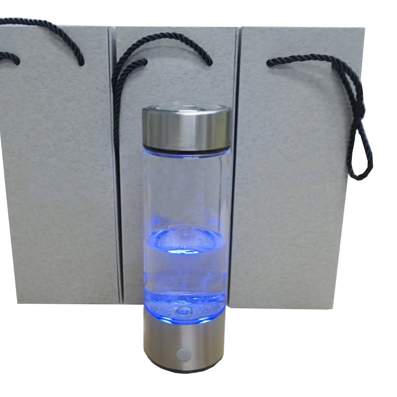 Compact Hydrogen Producing Water Bottle