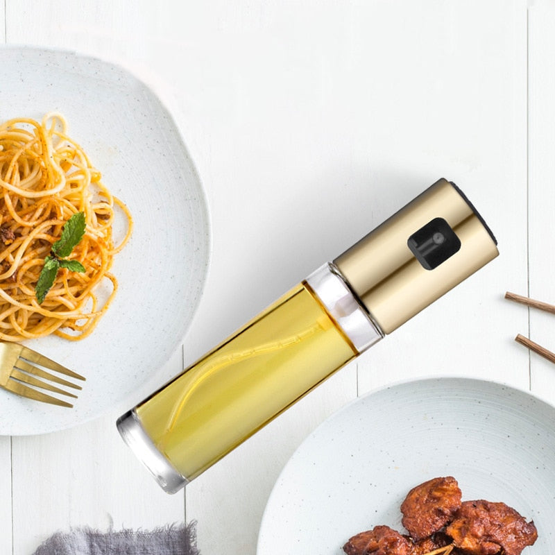 Olive Oil Sprayer Bottle - Gold