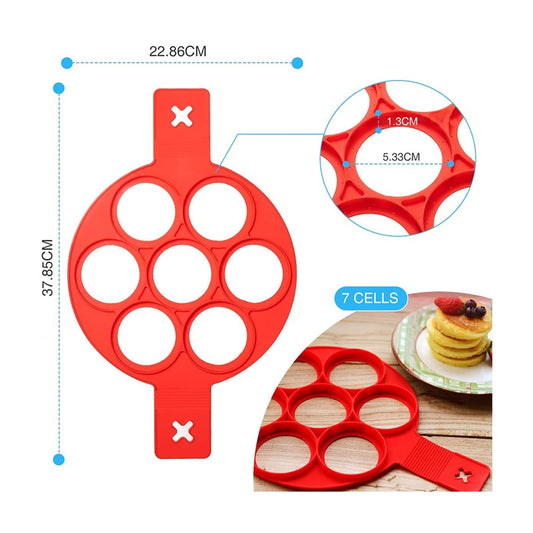 Fun Shaped Nonstick Pancake Molds