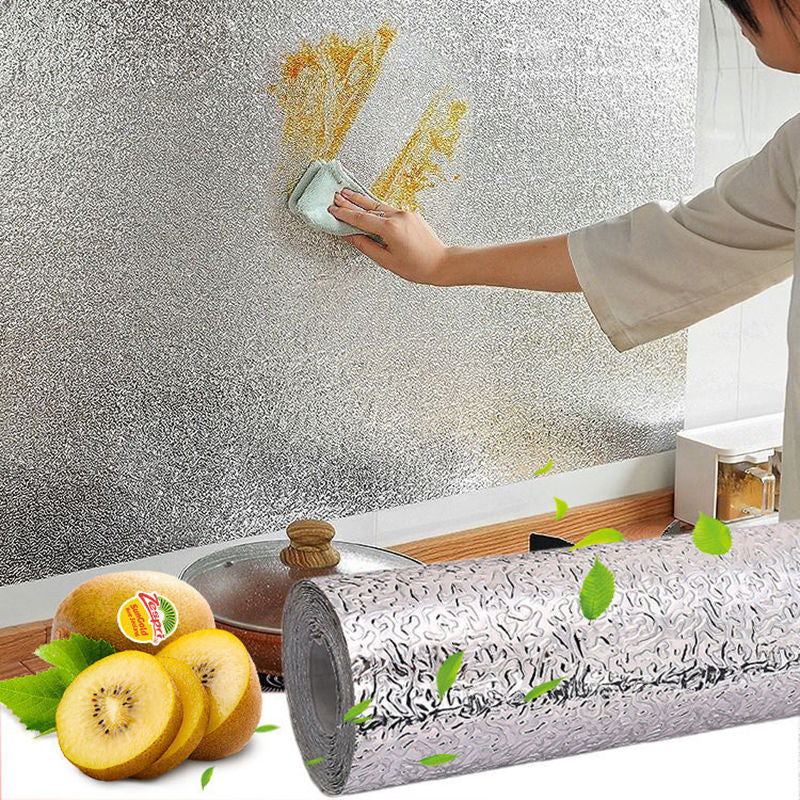 Oil-proof Self Adhesive Fireproof Kitchen Foil