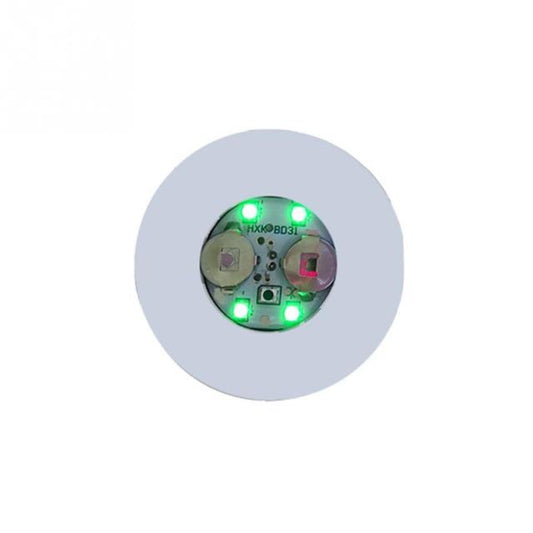 Mini Glow LED Coaster - Green