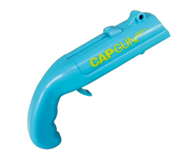 Cap Gun Bottle Opener - Blue