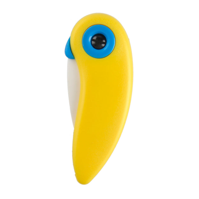 Mini Foldable Ceramic Knife - Yellow