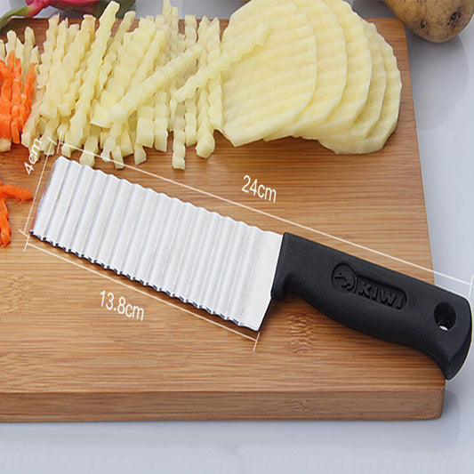 Stainless Steel Crinkle/Wavy Cut Knife