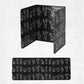 Decorative Splash Proof Splatter Screen for Stove - Black