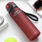 Frosted Water Bottle - Burgundy 