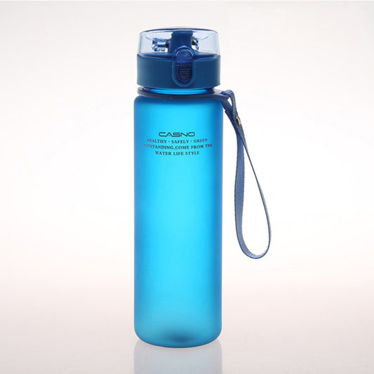 Frosted Water Bottle - Blue