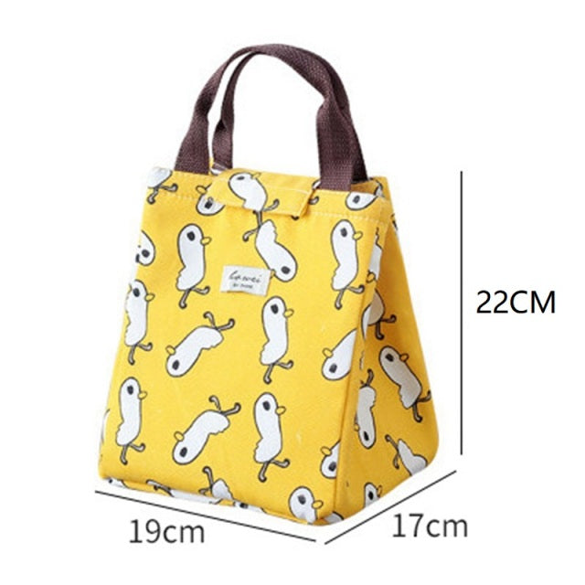 Stylish Thermal Insulated Lunch Bag